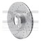 Dynamic Friction Co Brake Rotor Drilled And Slotted Silver, 631-31142L 631-31142L - alternate 4